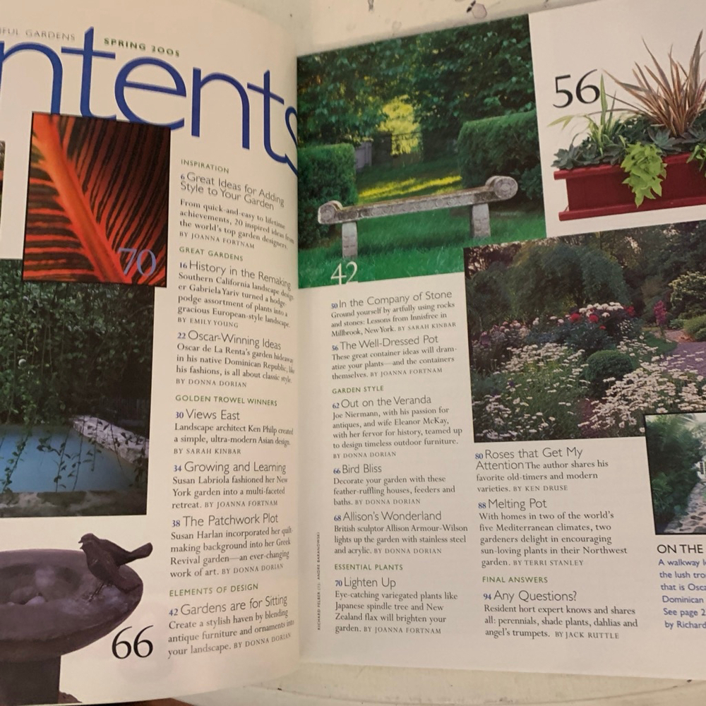 Garden Design Magazine Special Issue Spring 2005 - Picture 3 of 6